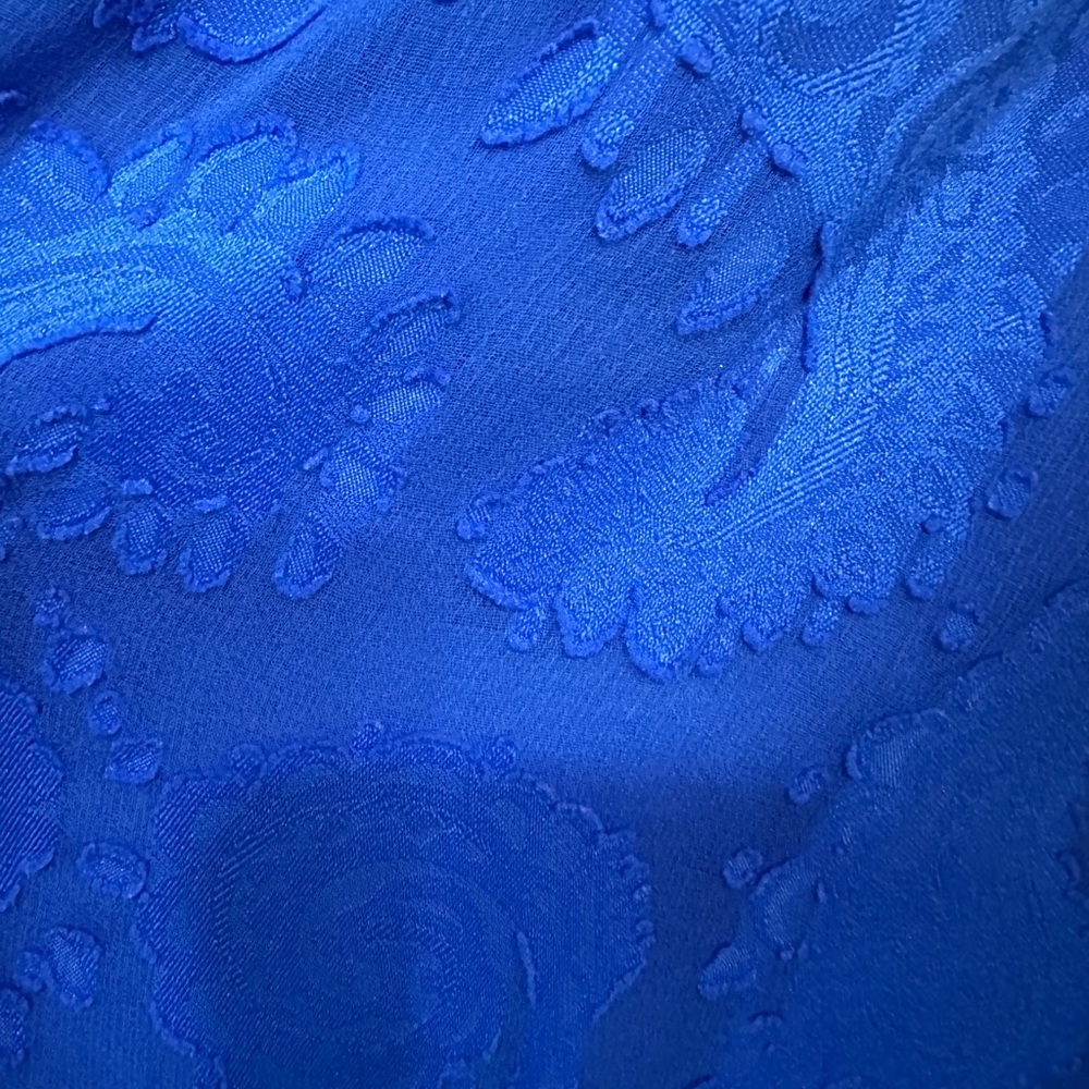 Lilly Pulitzer EUC SZ XL Vibrant Blue Maxi Dress - Picture 4 of 9